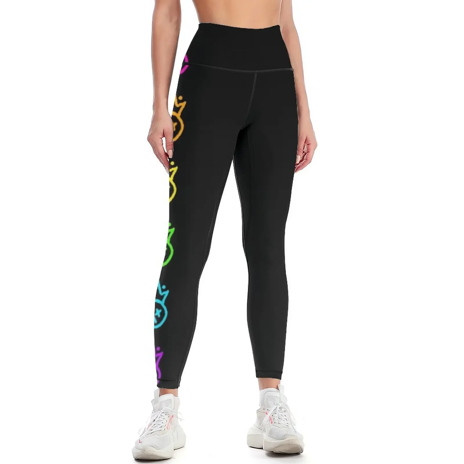 

Rainbow fob logo Leggings Women's tights Women's fitness Jogger pants for girls Womens Leggings
