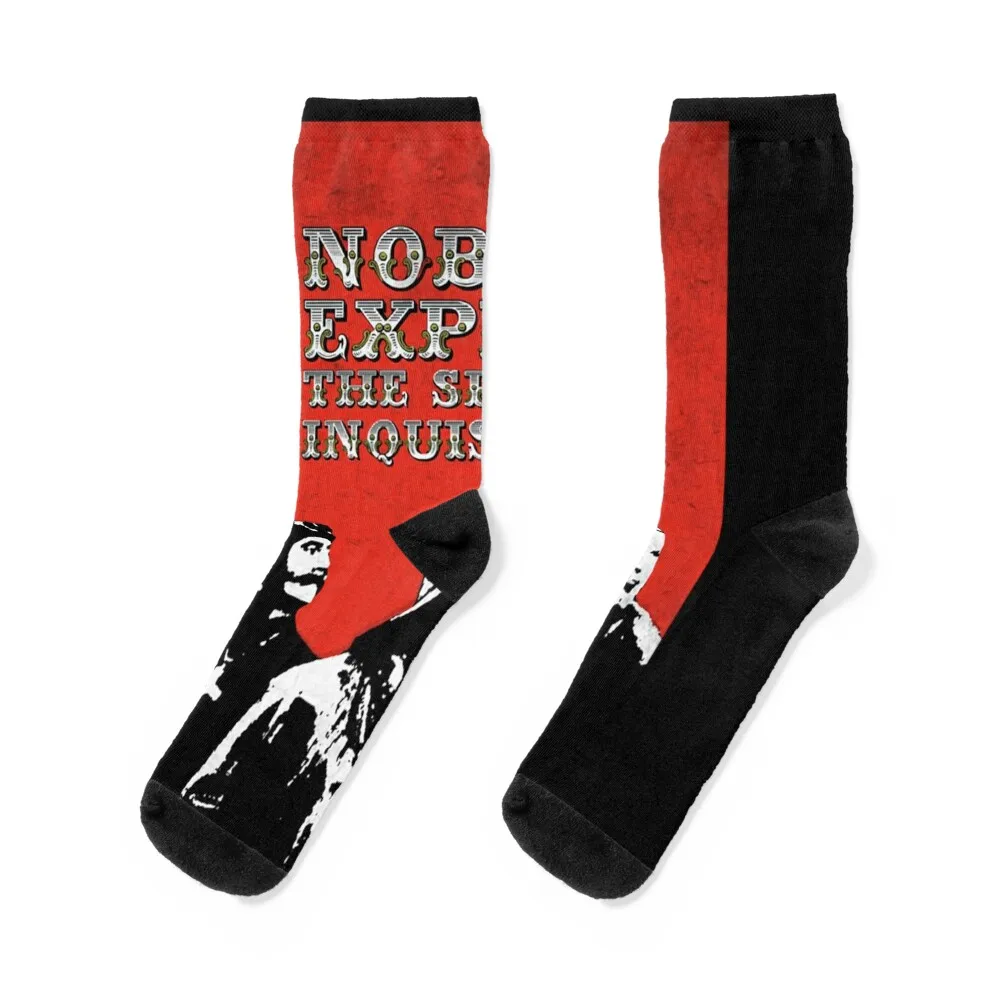 

Nobody expects the Spanish Inquisition! Classic Socks Sports Crossfit designer brand Stockings man Socks Women's Men's