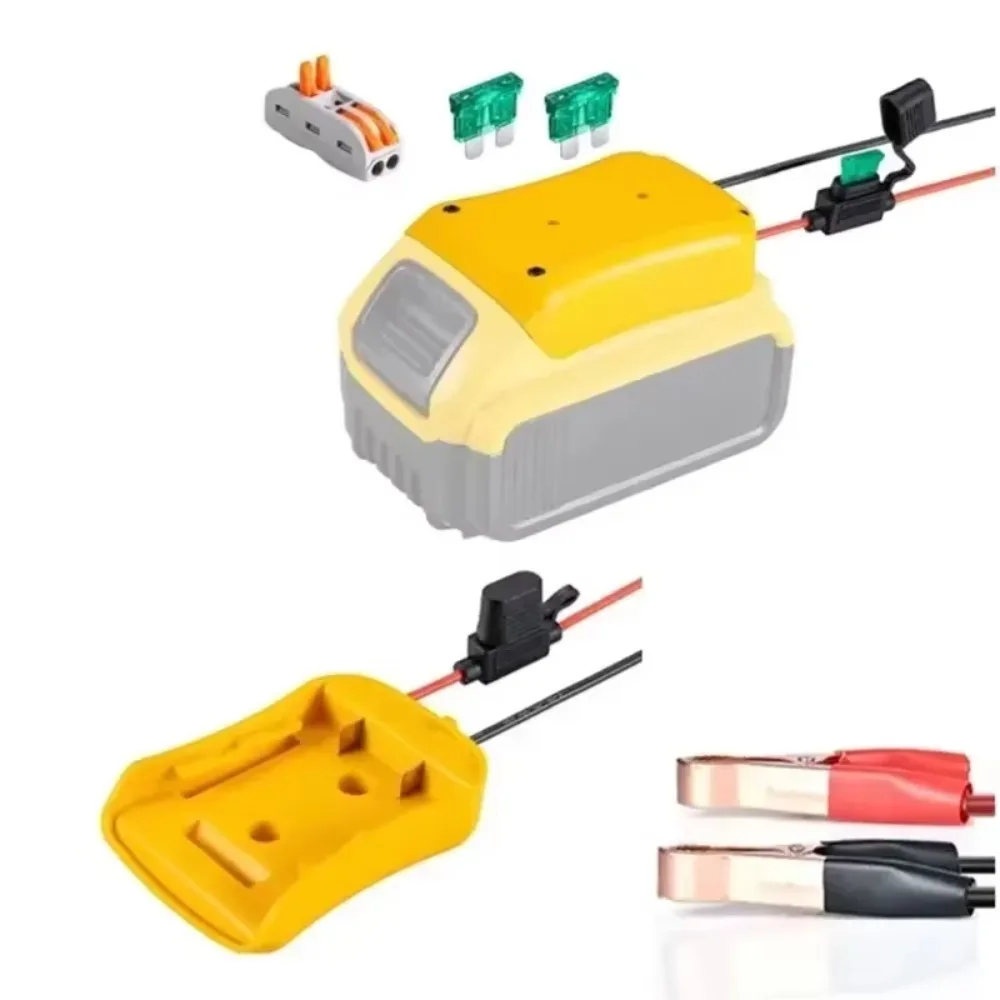 

Новый автомобильный стартер с литиевой батареей и предохранителем 18 В 20 В, воспламенитель автомобильного аккумулятора, автомобильный усилитель для Makita/Milwaukee/Dewalt