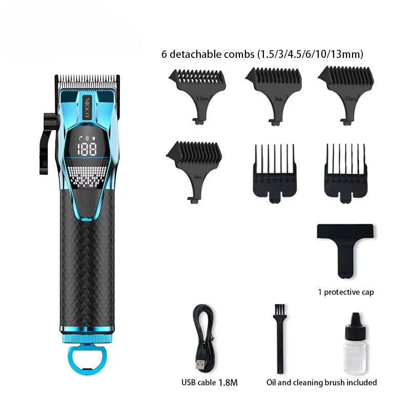 M2201 Electric Hair Trimmer Cordless Professional Rechargeable Golden Best Barber Hair Clipper for Men