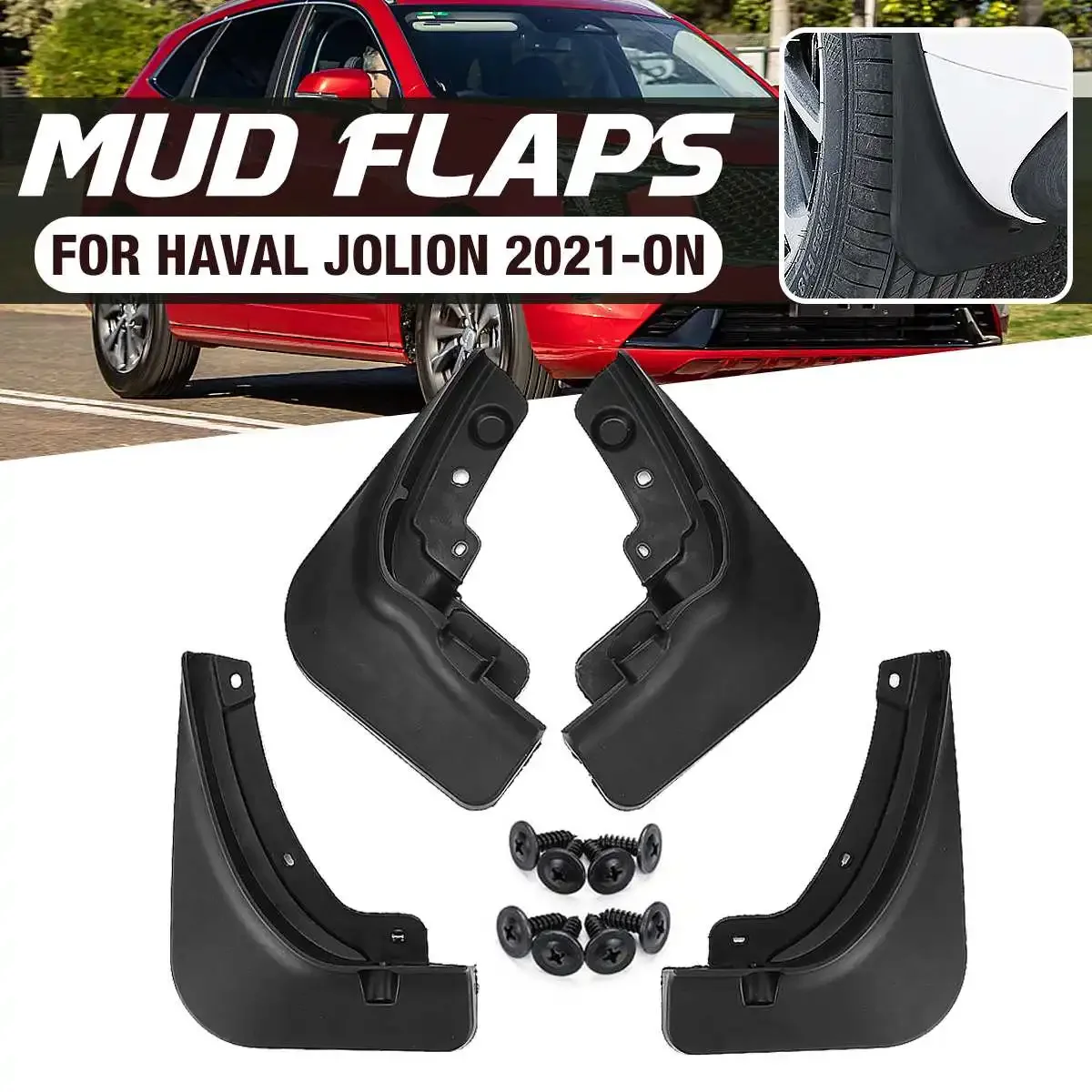 

Car Mudguards For Haval Jolion 2021 2022 2023 Fender Mud Flaps Splash Guards Mudflaps Car Accessories