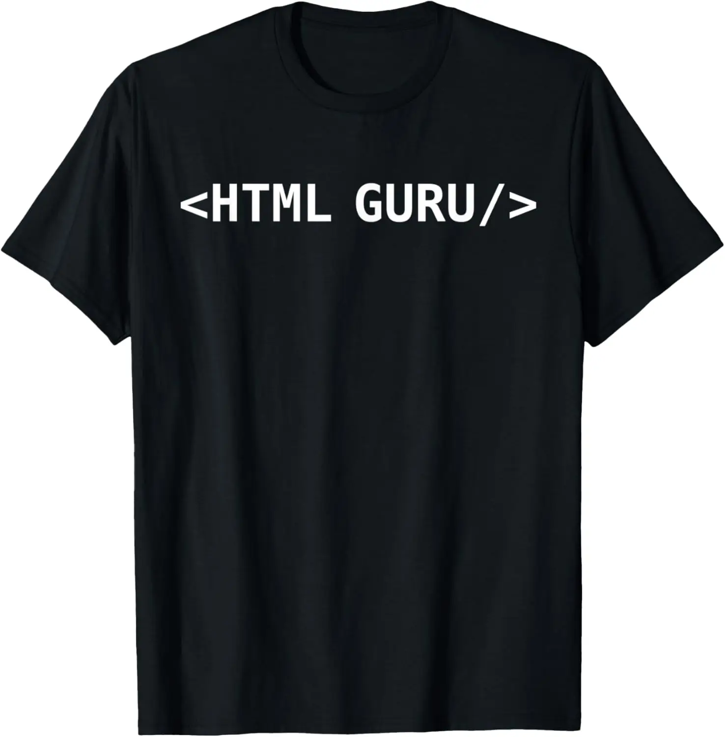 

HTML guru забавная футболка компьютерного ученого компьютерного ботаника