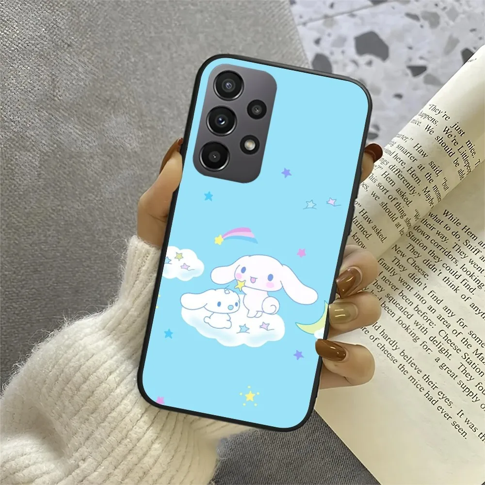 Cartoon Sanrio My Melody Cinnamoroll Phone Case For Samsung Galaxy A52 A53 A71 A72 A73 A80 A91 S Shell