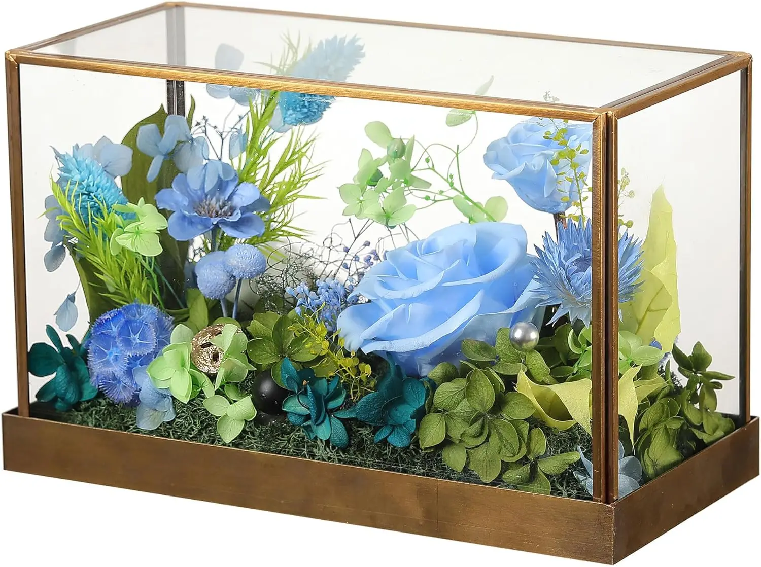 

Вечная роза в стеклянном куполе, романтический подарок на День святого Валентина для женщин