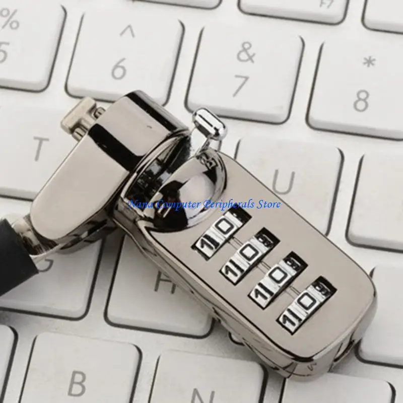 F68C Anti-Theft Lock Computer PC Password Cable Locker for Monitor Digital Equipment