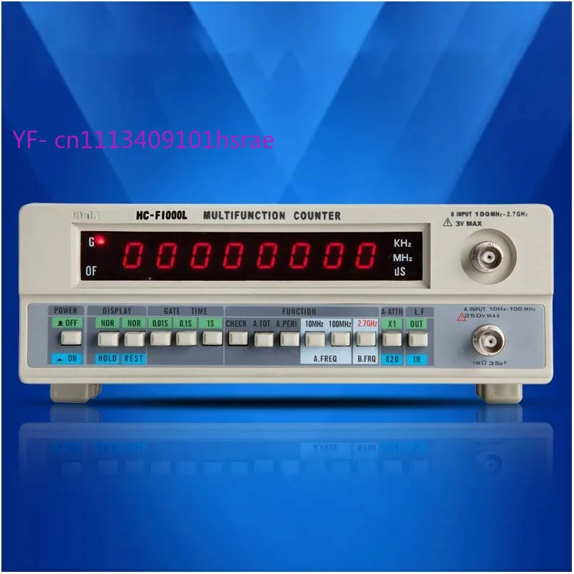 Hc-F2700L 2700MHz Frequency Meter 8 LED Display Crystal Oscillator Signal Counter Tester