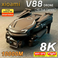 For Xiaomi V88 Drone 8K 5G GPS Professional HD Aerial Photography Remote Control Aircraft HD Dual Camera Quadcopter UAV Toy