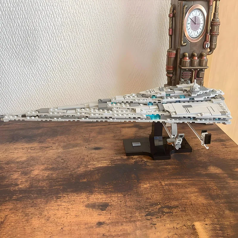 ใหม่MOC Midi Scale First Order Finalizer Star Destroyer Starship Building Blocks SpacepalneอิฐDIY Assemblyของเล่นของขวัญ