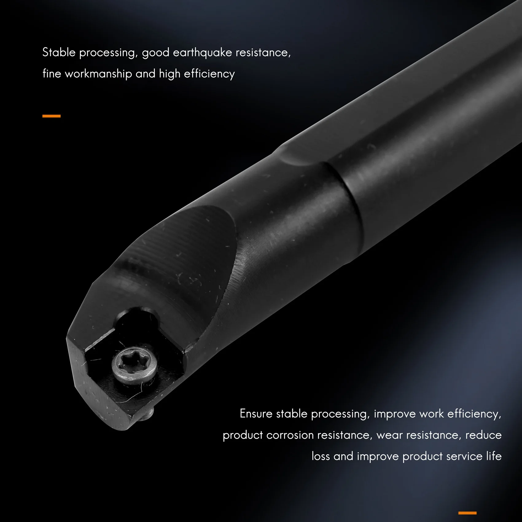 

Quality 4 Set Of 7/8/10/12Mm Sclcr Lathe Boring Bar Tool Holder+10Pcs Ccmt 0602 Inserts