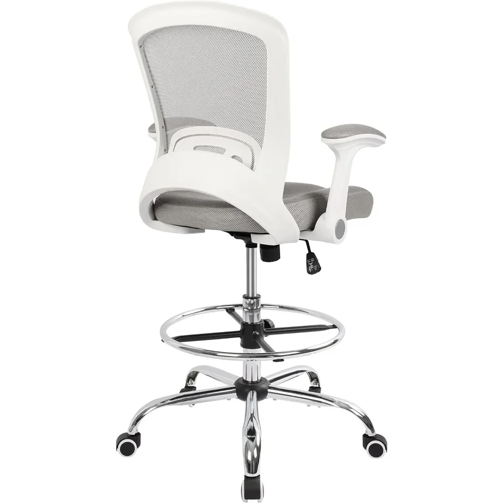 Office Drafting Chair Tall Office Chairs for Standing Desk Drafting Stool Tall Desk Counter Height Chair Gaming Chairs with