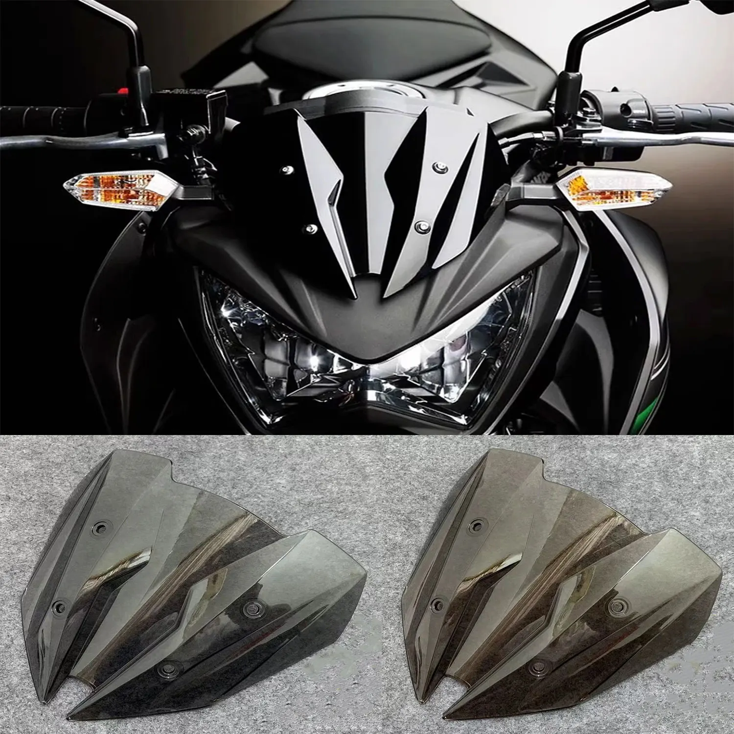 

Ветровой экран для Kawasaki Z300 Z250 2013 2014 2015 2016 2017 Z 300 Z 250