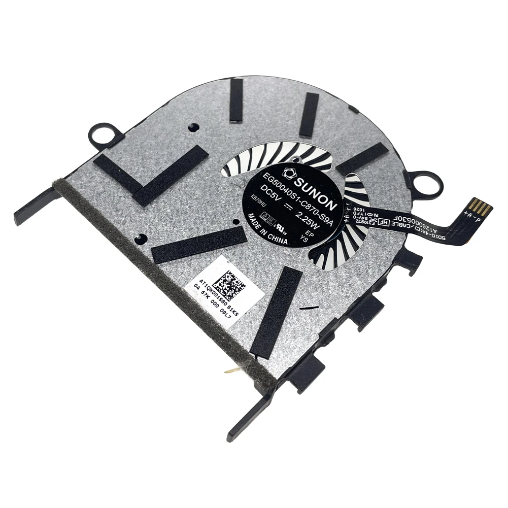 Imagem -02 - Ventilador Cpu de Substituição para Lenovo Ideapad 710s Plus13isk 710s Plus-13ikb 710s Plus Touch-13ikb Série Eg50040s1-c870-s9a Dc5v