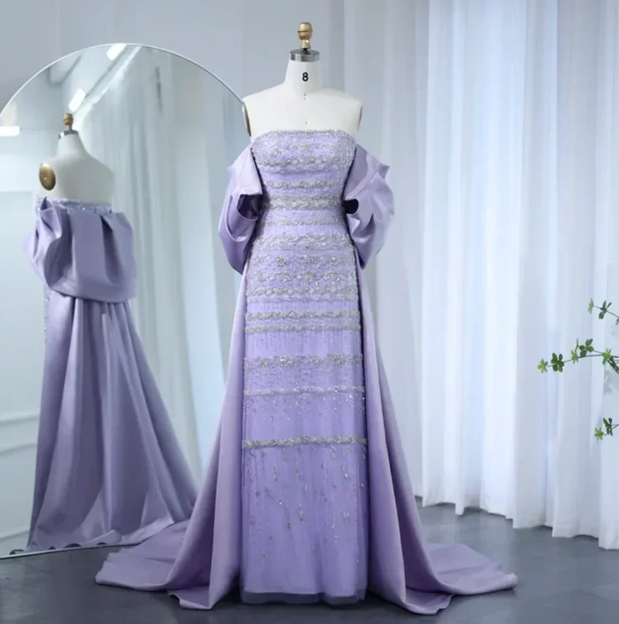 Customized Luxurious And Noble Dress, Sequins On The Skirt, Floor Length Evening Gown, High-end Dress, Creating A Noble