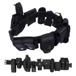 Multifuncional Militar Tactical Belt, Equipamento De Treinamento De Combate, Polícia, Aplicação Da Lei, Caça Ao Ar Livre, Ten Piece