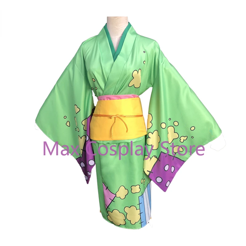 Anime Wano Country Otama Kimono Cosplay Costume Customized size