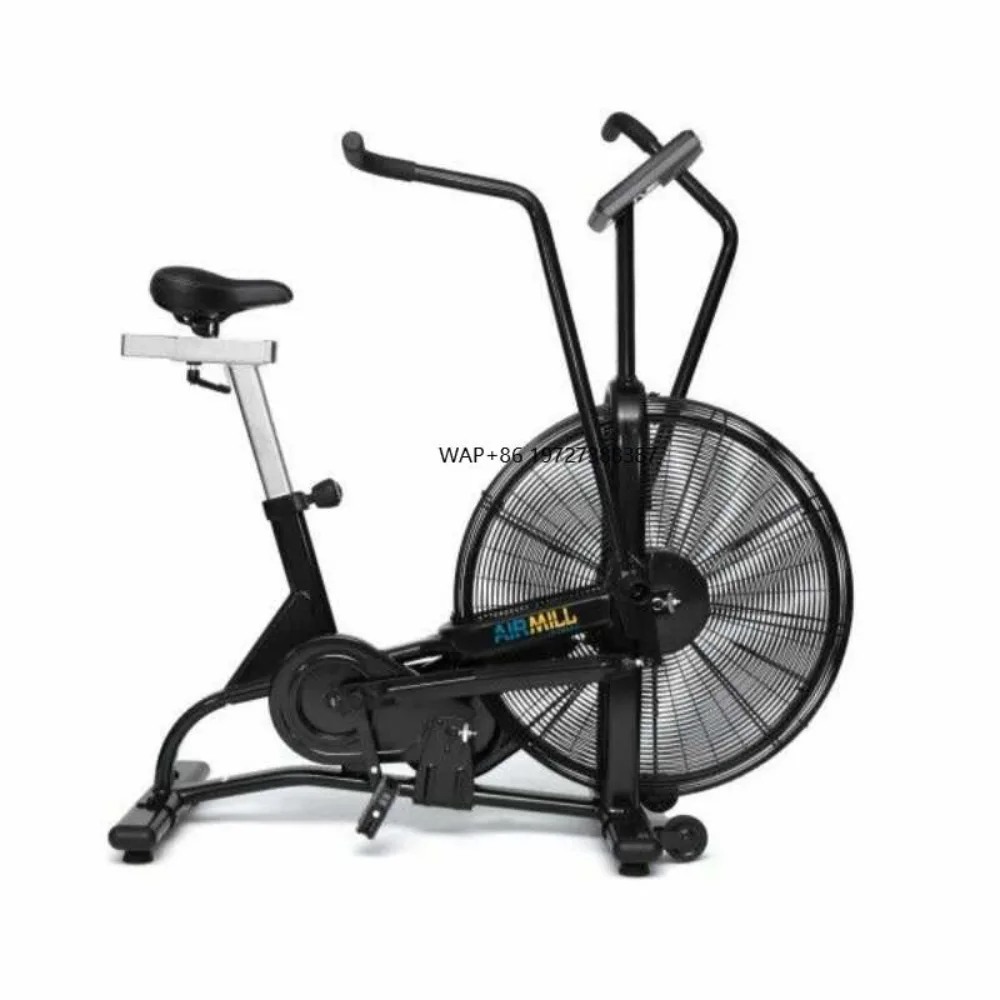 Commercial Wind Resistance Exercise Air Bike Assault Bike for Fat Burning and Aerobic Exercise Air Fan Bike