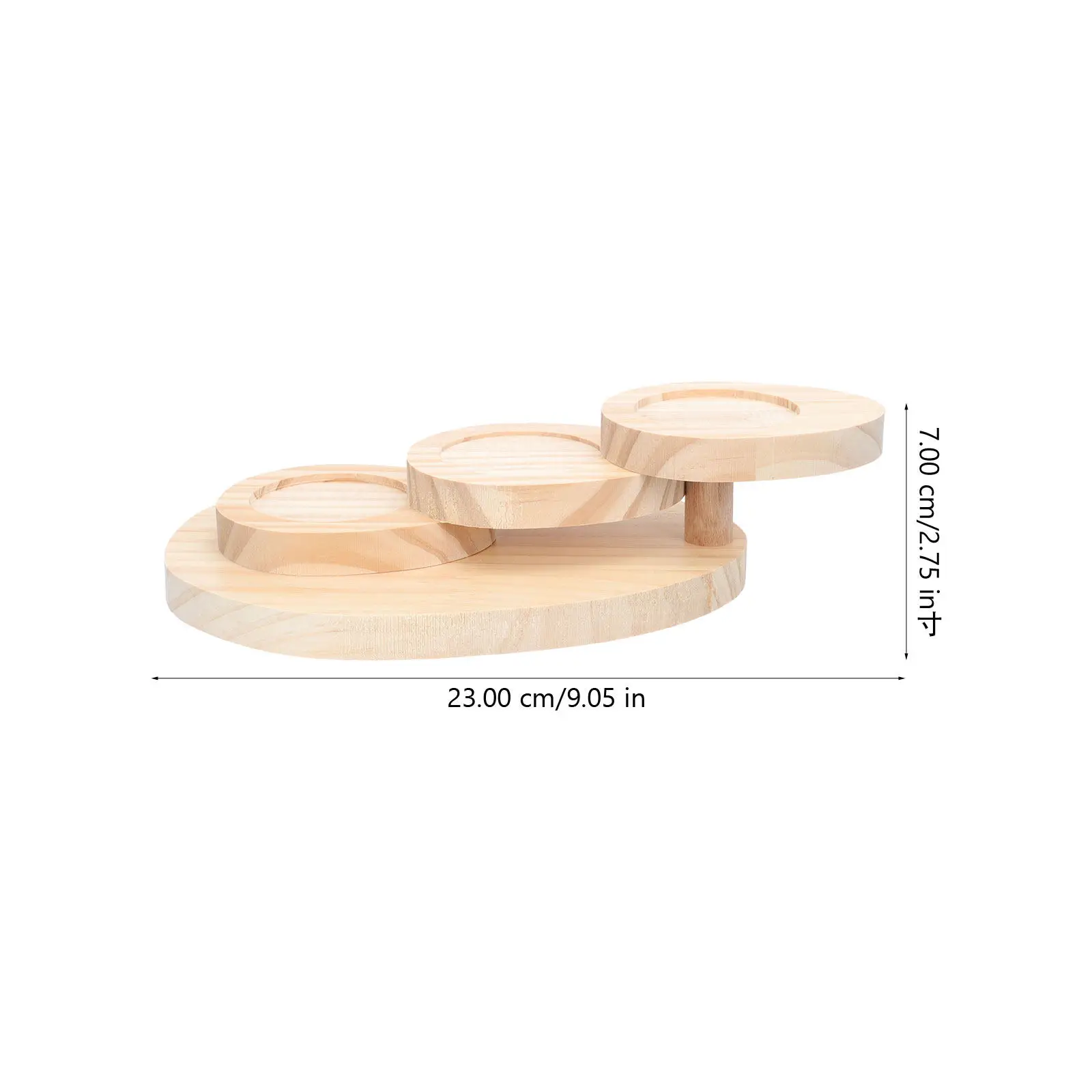 Premium Wood Multi-Layer Dessert Rack Cake Stand for Wedding Birthday Party Family Reunion Anniversary Engagement Displaying