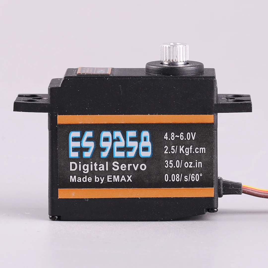 Accessoires pour modèle d'avion télécommandé EMAX ES9258, hélicoptère 450, servo de queue à verrouillage numérique en métal de 25g