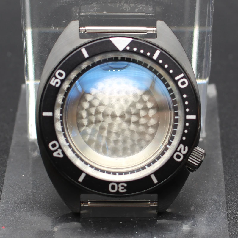 NH35 case 41mm Waterproof Watch Cases Sapphire Glass For NH35 NH36 NH34 NH38 Movements 28.5mm Dial Mod Abalone watch Accessories