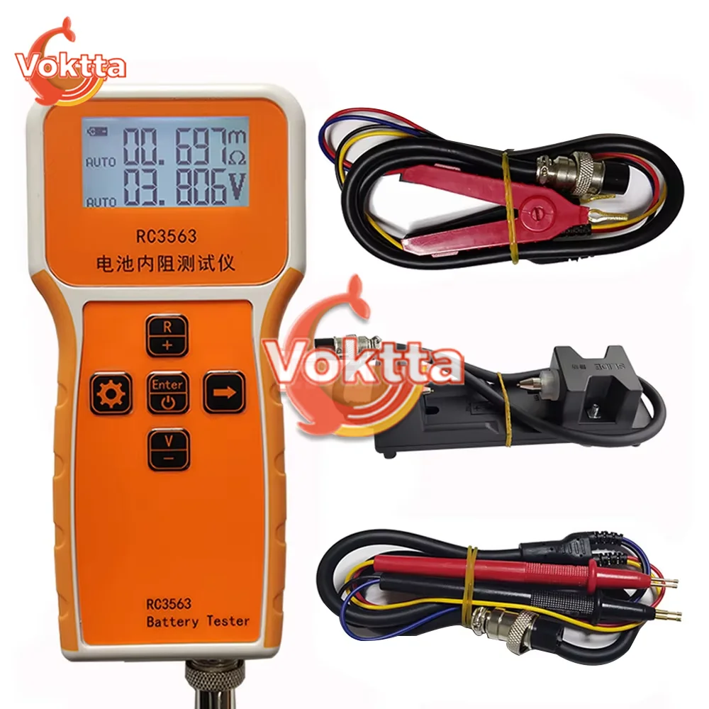 High-end sonde RC3563 Zeer nauwkeurige interne weerstandsdetector Echte vierdraads AC Lithium Lood-zuur Lithium Autobatterijtester