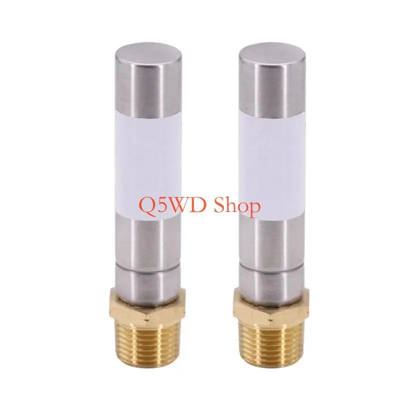 

Q5WD 2Pcs Washing Machine Water Hammer Arrestor Stainless Steel Water Hammer Arrestor