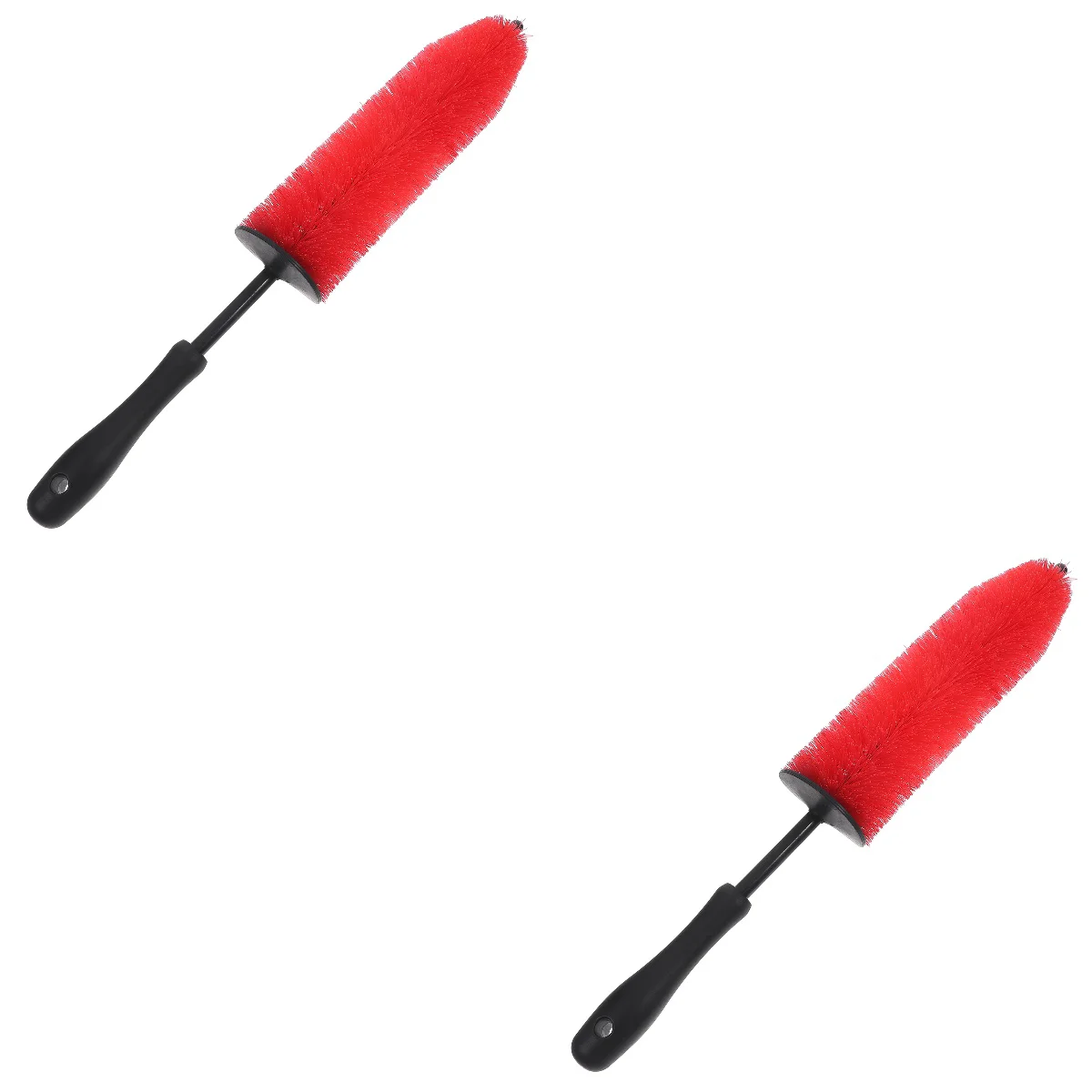 

Set of 2 Wheel Cleaning Brush Dust Tile Joint Brushes for Wheels Hand Broom Car Wash Tire Rim