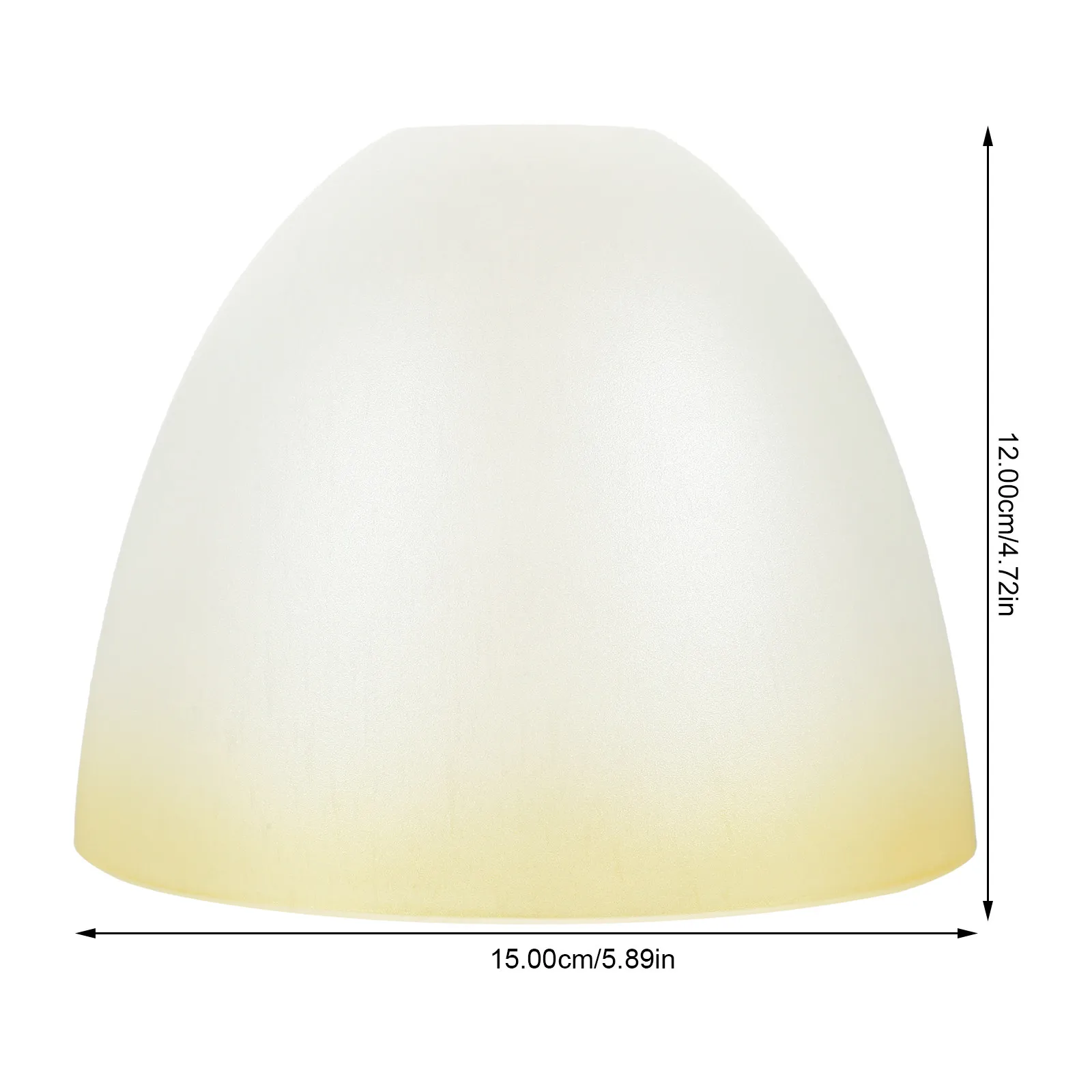 2Pcs Glass Lamp Shade Creative Cylinder Pendant Ceiling Light Cover Decorative Lampshade Replacement Glass Shades for Hanging