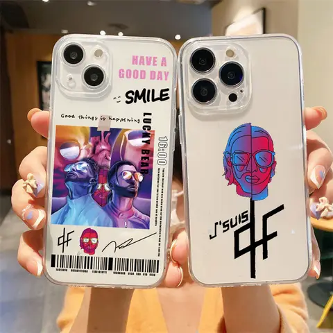 PNL QLF Rapper Singer Phone Case for iPhone 14 13 12 11 Pro Max Mini 8 7 Plus SE X XS XR Coque Clear Fundas Silicone Phone Cover