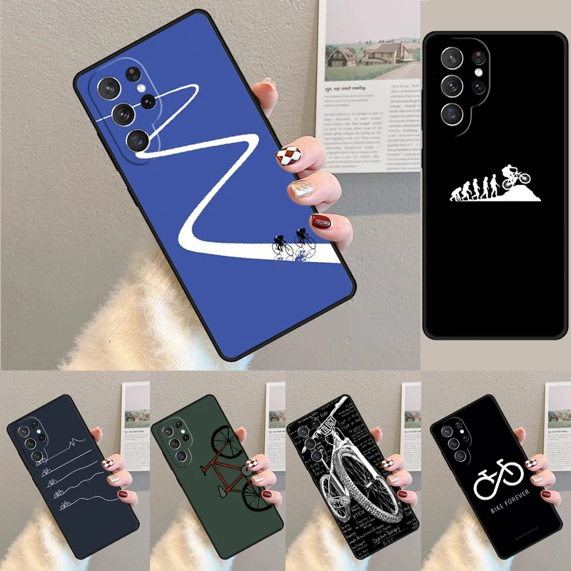 Fahrrad-Sport-Handyhülle für Samsung Galaxy Note 10 Pro S26 Ultra S23 S24 FE S25 S21 S22 PLUS Stoßfeste Schutzhülle