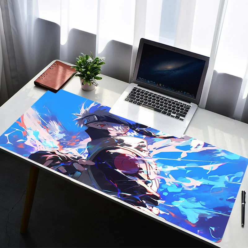 

Mouse Pad Non Slip Rubber Mousepad Laptop Gamer Cabinet Naruto Kakashi Hatake Keyboard Pad Office Computer Gaming Desk Mouse Mat
