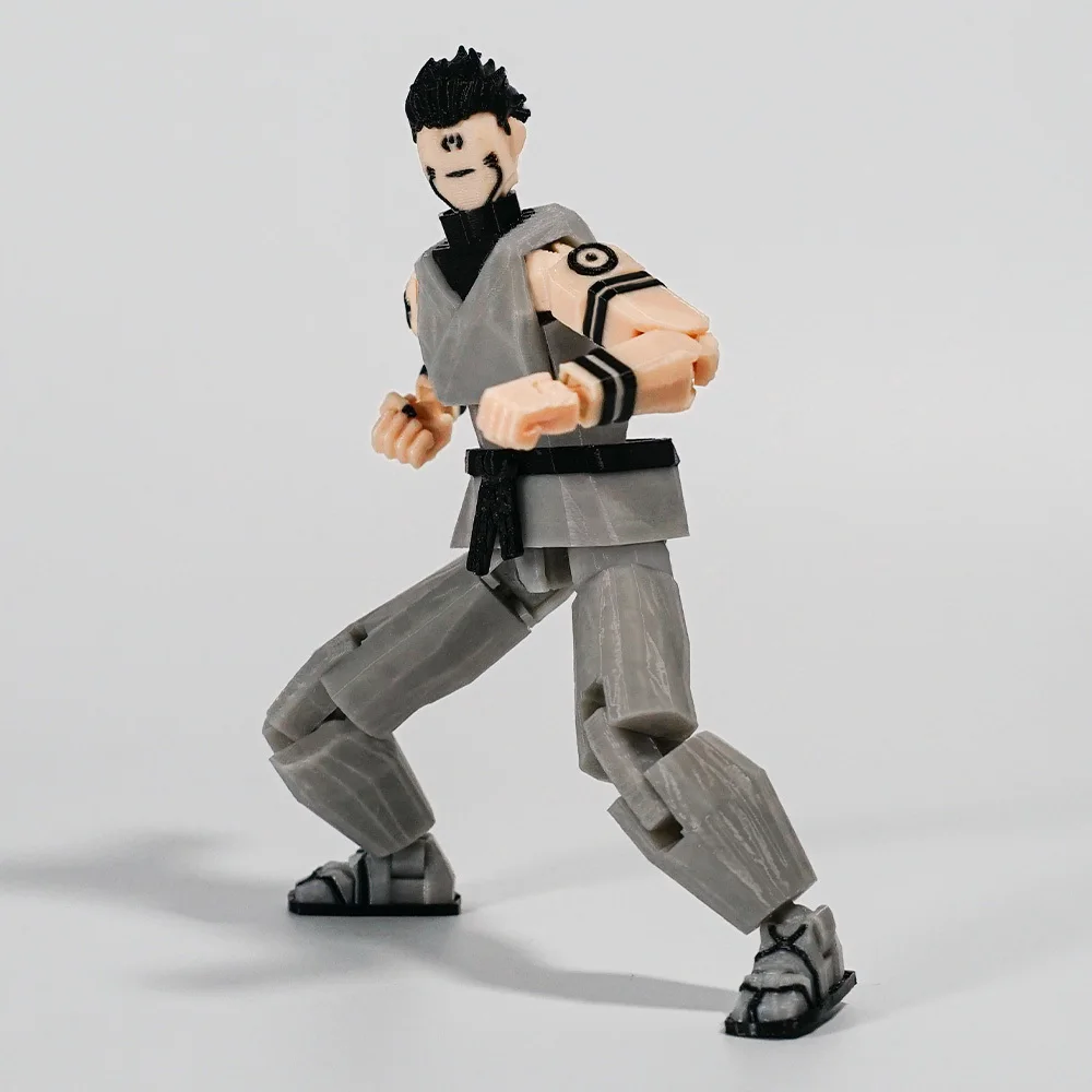 3D Printed Jujutsu Kaisen Ryomen Sukuna 2.0 Anime Multi-Jointed Shapeshift Toys Action Figures Mannequin Model Ornaments Gifts