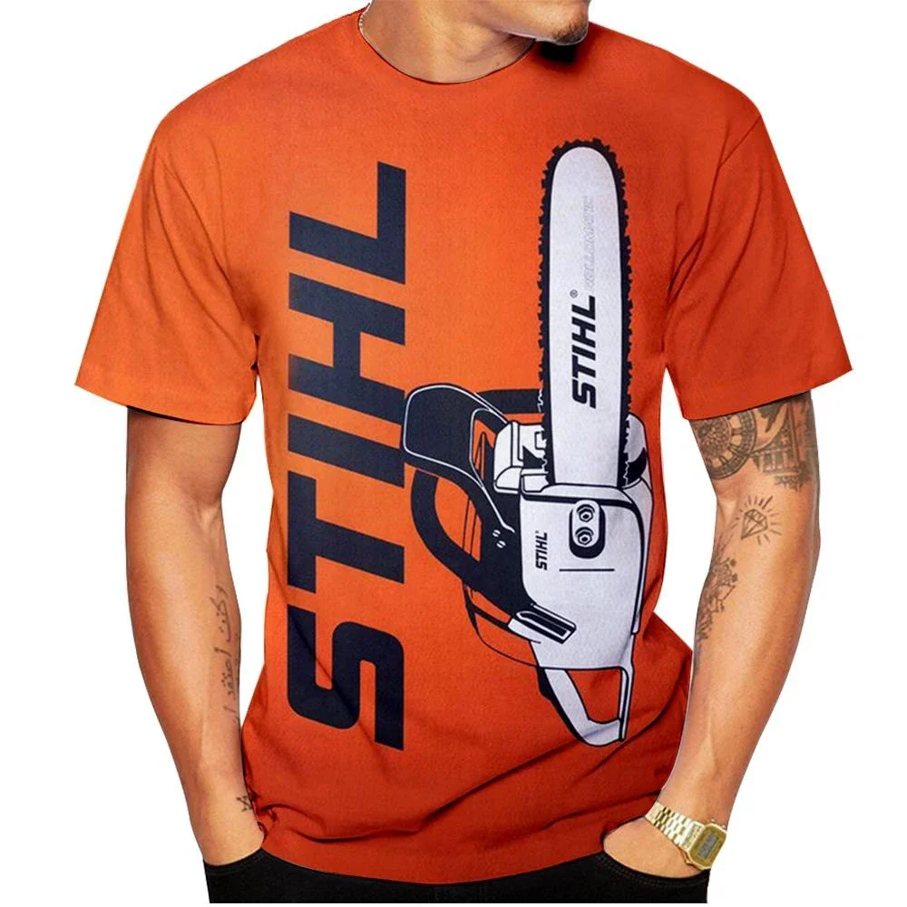 Image of Sommermode-Trend Neuartiges 3D-gedrucktes Muster-T-Shirt mit Rundhalsausschnitt, lässiges, bequemes, personalisiertes Top-T-Shirt