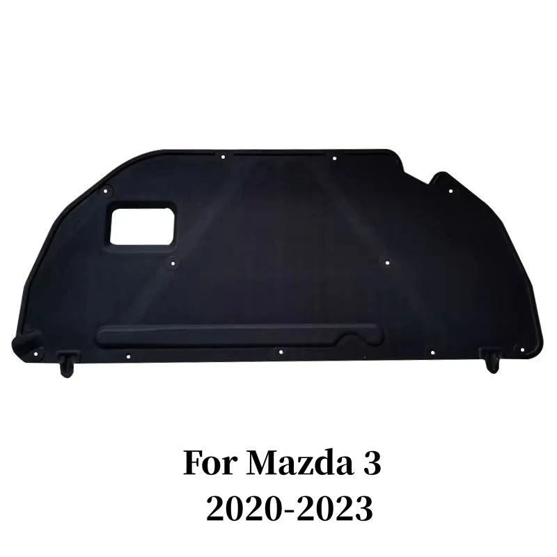 محرك غطاء المحرك الأمامي لمازدا 2 مازدا 3 2007 2014 2023 وسادة عزل الصوت مثبطات اللهب القطن حصيرة اكسسوارات السيارات