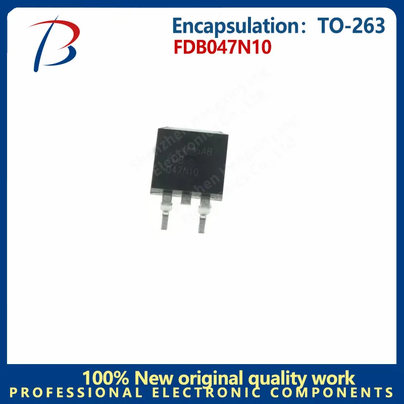 10pcs FDB047N10 package TO-263 100V 120A N-channel MOS FET