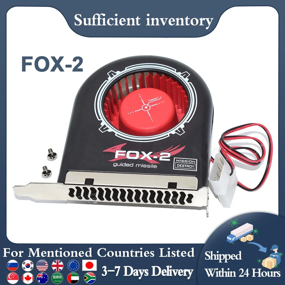 

Good Quality Computer Chassis Cooling Fan For FOX-2 System Blower DC12V PCI Slot Bit Long Life Bearing Design High Air Flow