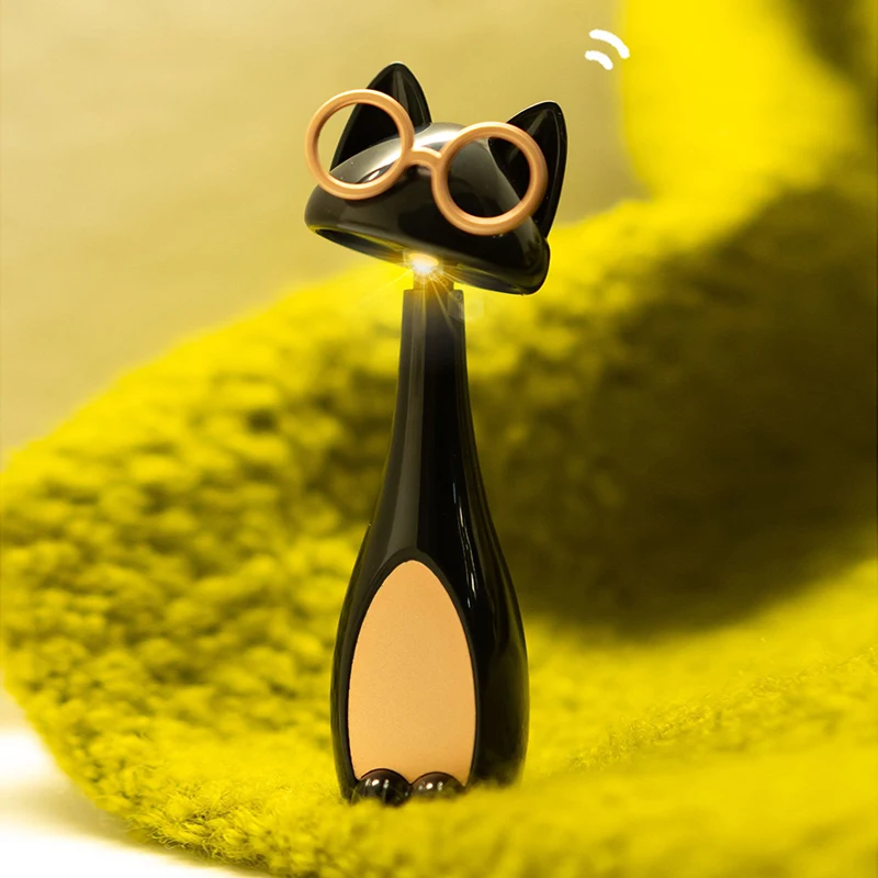 Luce notturna a LED Cartoon Cute Pet Cat Ricarica USB Luce notturna a LED Camera da letto Comodino Luce per dormire Dormitorio Decorativo come regalo