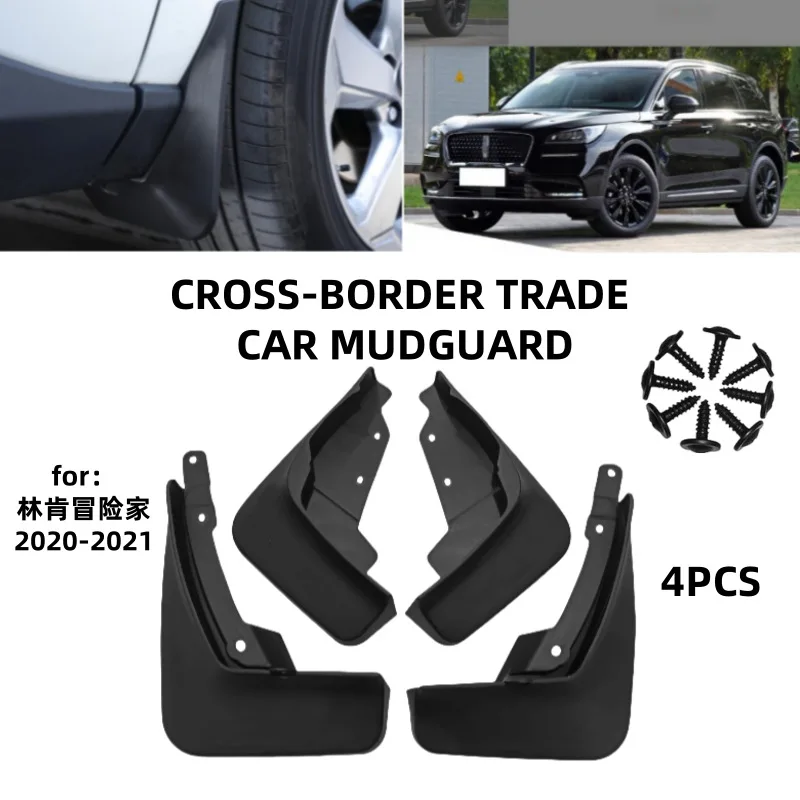 

For 20-21 Lincoln adventurers Lincoln Corsair Mudguards Fender Mudflaps Front Rear Flares Splash Guards Cover Car Acces