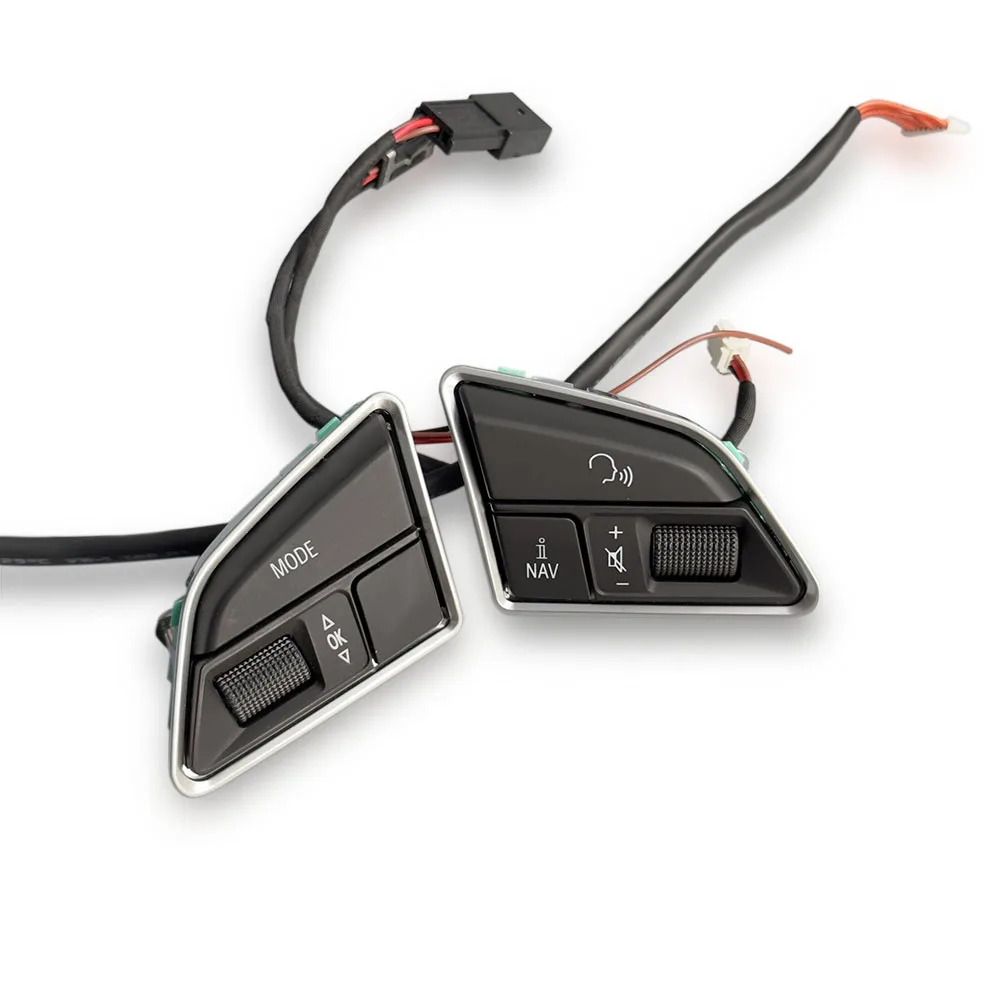 

A64P-New Steering Wheel Multi Function Control Buttons Switch STD For A4 A5 Q5 Q7 S4 S5 RS4 RS5 4L0951523D 4L0951523DXHA