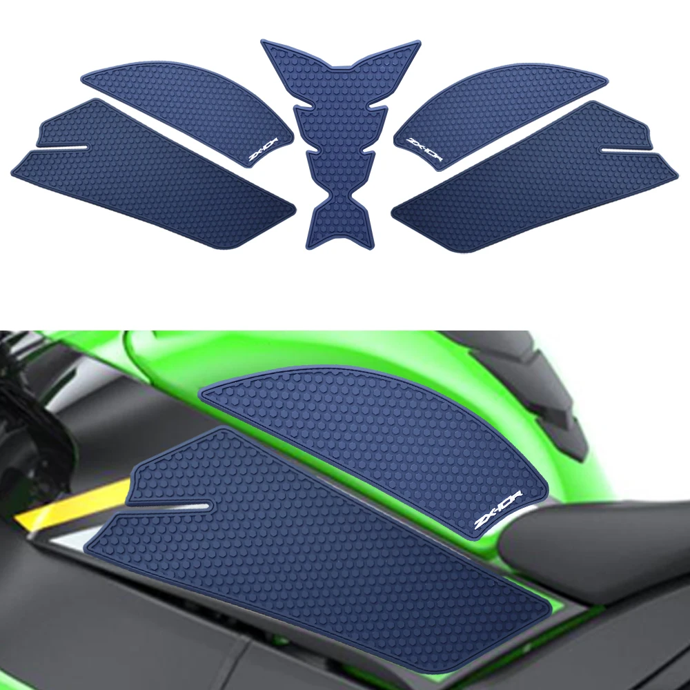 

Motorcycle Fuel Tank Pads Sticker Side Gas Knee Grip Protector Traction Decals for Kawasaki ZX10R ZX10RR Ninja ZX-10R 11 - 2025