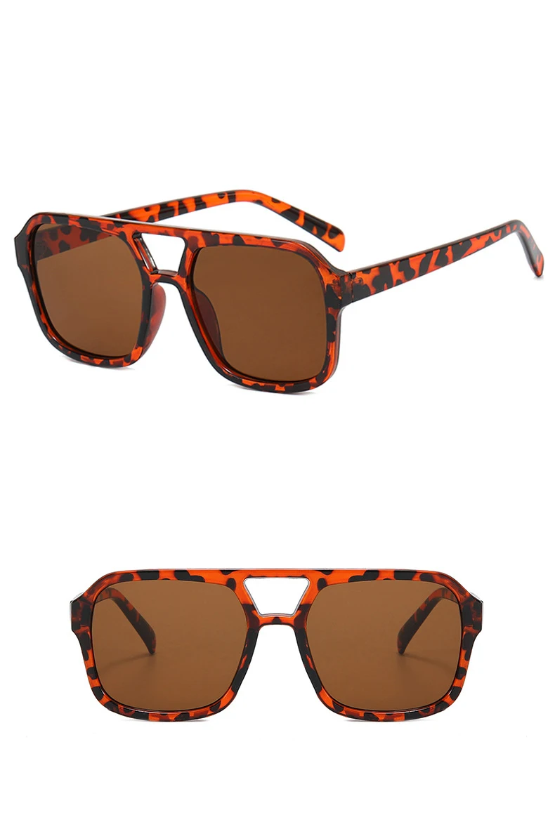 2023 klassische Pilot Sonnenbrille Frauen Vintage Gelbe Linse Modische Sonnenbrille Weibliche Candy Farbe 70er Jahre Gläser Brillen – Detail 6