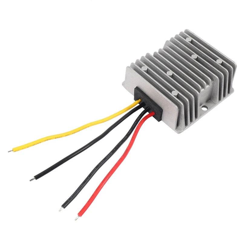 2X Power Converter Regulator DC12V/24V Step-Down To DC6V 15A 90W Waterproof Voltage Convert Transformer