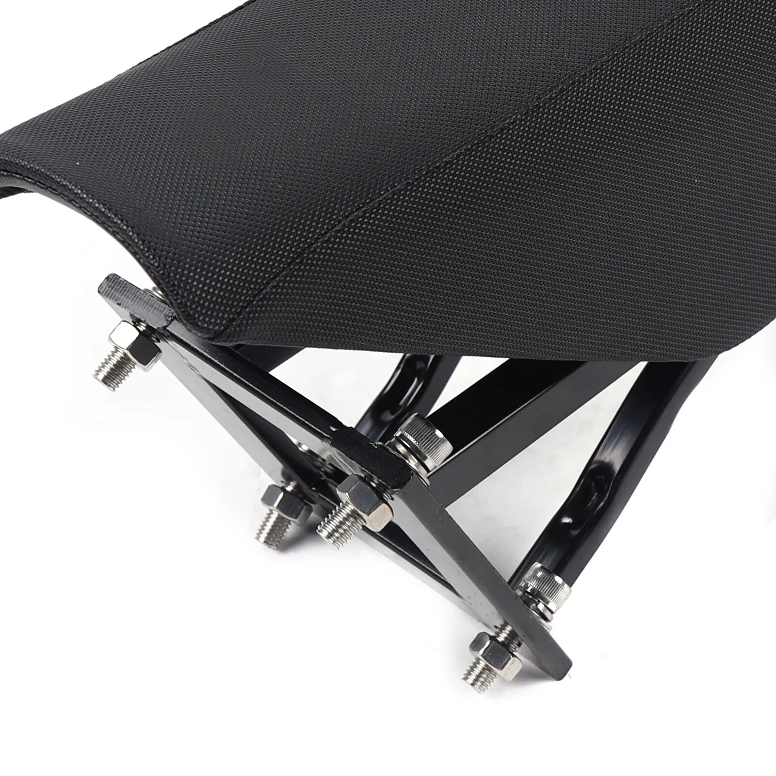 Motorcycle Saddle Seat E-bike Saddle for Stealth Bomber Beach Cruiser with Multiple Set Screws Triangular Structure for Electric Mountain Bikes, Beach Iron Cruisers, Motorcycles