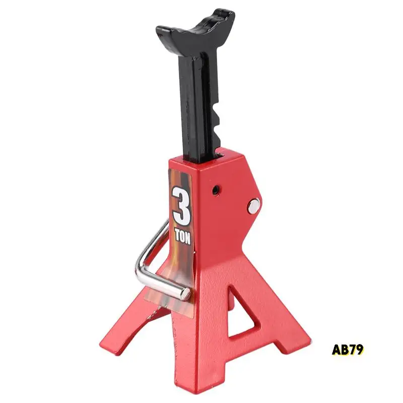 6Pcs 1/10 RC Cars Metal Jack Stands Repairing Tool RC Crawler Climbing Car Repair Tools Diecasts Vehicles Model Parts,3T