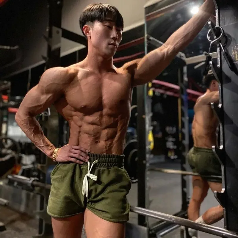 Shorts d'été pour hommes, pantalons à entrejambe ouvert pour hommes, pantalons chauds pour sexe en plein air pour hommes, courts de sport sur piste, pantalons de survêtement de basket-ball, Streetwear décontracté