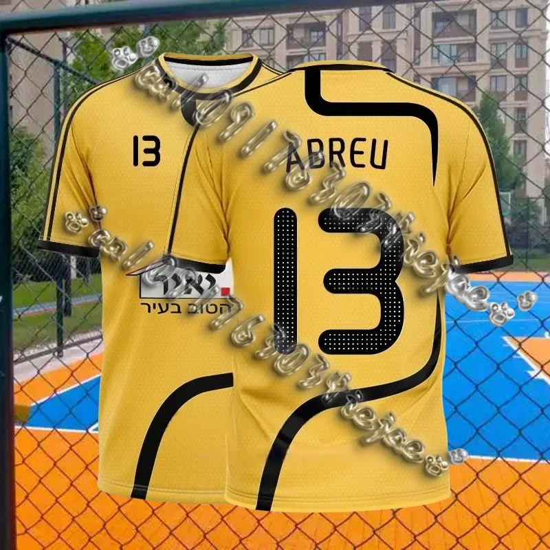 

Sunscreen Short Sleeve T-Shirt Men's Sports Summer Breathable Football Clothing Children's Outdoor Casual V-Neck Short Sleeve