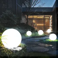 Christmas Outdoor LED Garden Ball Lights Remote Control Floor Lawn Lamp Swimming Pool Wedding Party Holiday Home Decoration