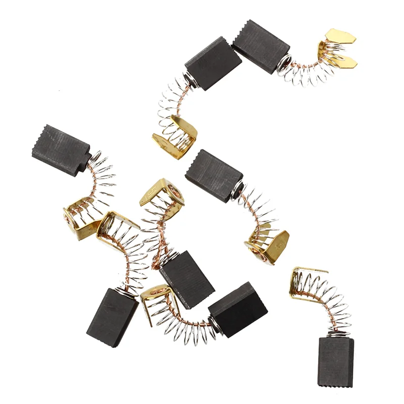 ABNG 40 Stück Elektrohobel-Kohlebürsten-Ersatz für 12 x 8 x 5 mm CB51