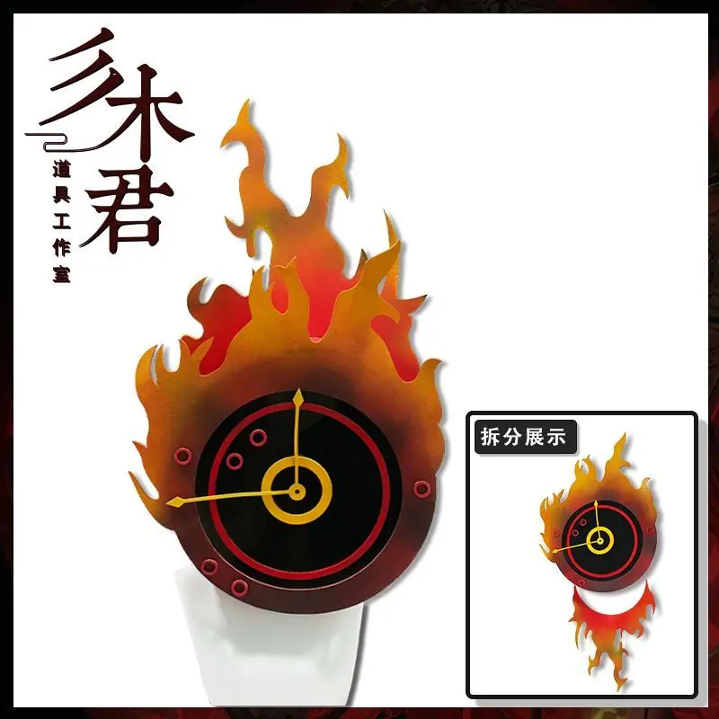 

Dan Te Alarm Clock Head Cover Game Limbus Company Cosplay Props Halloween Christmas Comic Show Party Cosplay Props