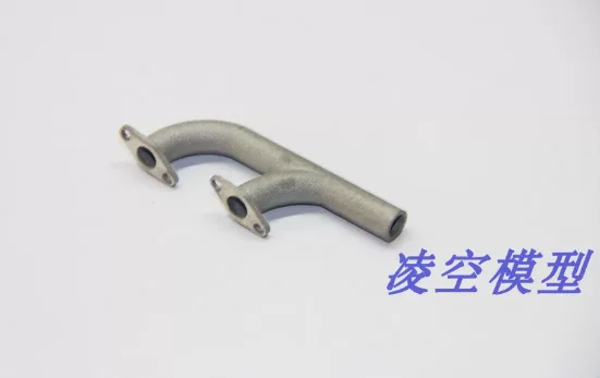 Toyo TOYANG engine Twin-Cylinder Series Metal Exhaust Pipe & Muffler with Screws for RC Engine