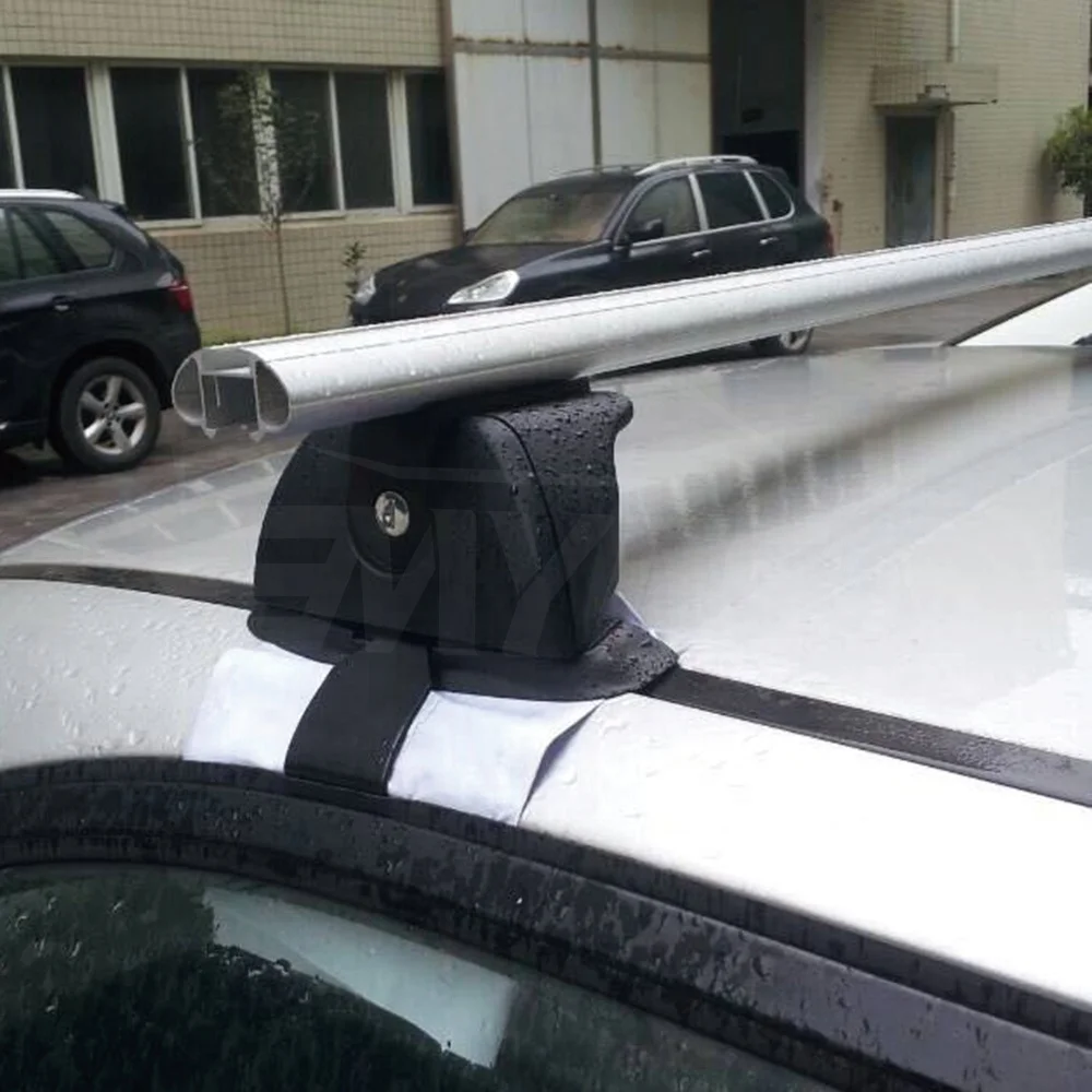 OEM/ODM vehicle suv 4x4 adjustable universal car roof top rail rack crossbar aluminum car roof racks cargo luggage cross bar